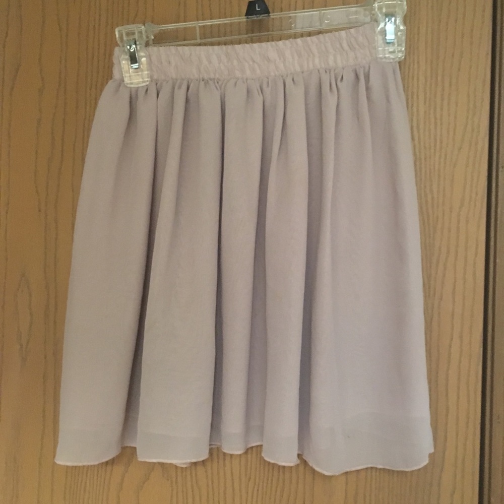 Pink skirt